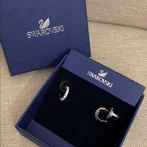NIB!!! Swarovski hoop earrings